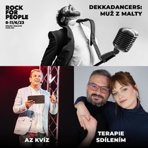 Rock for People doplnil českou scénu o Tata Bojs, PSH Live Band nebo Cocotte Minute, doprovodný program nabídne AZ kvíz, Terapii sdílením LIVE nebo Dekkadancers
