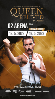Show Queen Relived by Queenie rozproudí rockové fanoušky v O2 areně dva večery po sobě