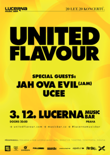 UNITED FLAVOUR a jejich hosté v Lucerna Music Baru