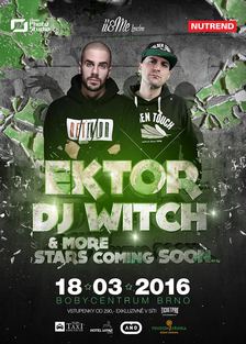 Ektor, DJ Witch, Strapo a Rytmus v Bobycentru