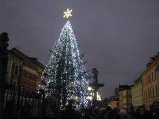 Rozsvěcení vánočního stromu 2015 v Sokolově