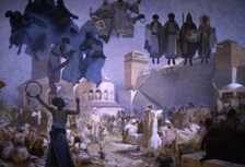 Alfons Mucha – Slovanská epopej ve Veletržním paláci - speciální prohlídky
