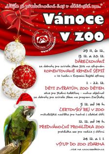 Vánoční čas 2015 v Zoo Děčín