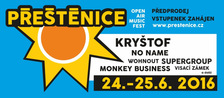 Festival Přeštěnice 2016 to je Kryštof, Monkey Business, No Name a další