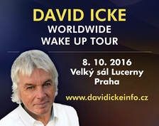 David Icke v Praze