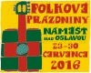 Folkové prázdniny Náměšť nad Oslavou 2016
