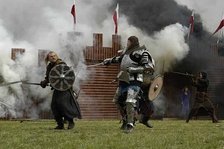 Středověká bitva v Milovicích