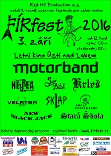 Fírfest 2016 - Ústí nad Labem