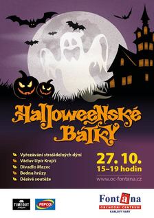 Halloweenské bátky v OC Fontána Karlovy Vary
