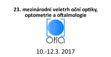 OPTA 2017 - Mezinárodní veletrh oční optiky, optometrie a oftalmologie