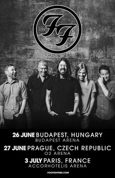 Foo Fighters v Praze!