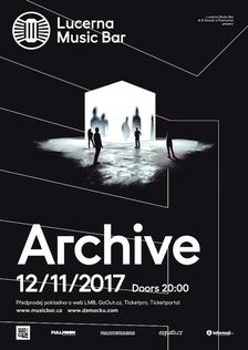 Loňské turné Archive bude pokračovat i letos, v listopadu dorazí do Lucerna Music Baru