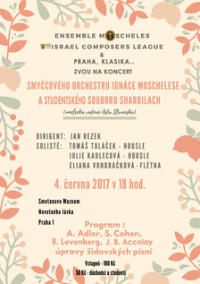Ensemble Moscheles, Israel Composers League a Praha, klasika..
