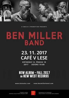 V Café V lese to v listopadu rozjedou Ben Mille Band