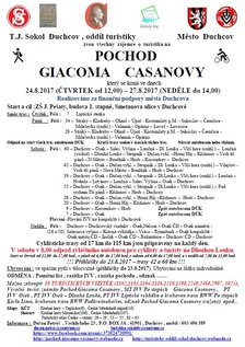 POCHOD GIACOMA CASANOVY - 14. ročník