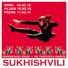 Národní balet Gruzie SUKHISHVILI v Brně