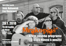 Skupina Mrakoplaš připravuje pro své fanoušky speciální koncert v KD Mlejn 