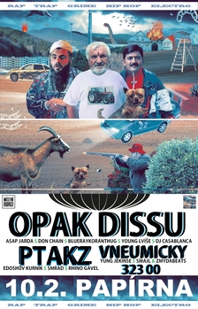 OPAK DISSU v Plzni <3 support: PTAKZ & Vneumicky + 323 00