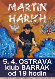 Koncert Martina Haricha - MAPY tour - Barrák Ostrava