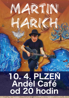 Koncert Martina Haricha - MAPY tour - Anděl Café Plzeň