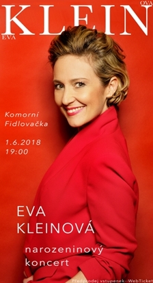 Eva Kleinová zazpívá v Komorní Fidlovačce, výtěžek koncertu pomůže hudebnímu rozvoji dětí