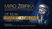 Miro Žbirka pokřtí nové album v Hradci Králové