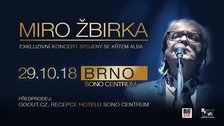 Miro Žbirka pokřtí nové album v Brně