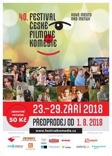 40. festival české filmové komedie Nové Město nad Metují