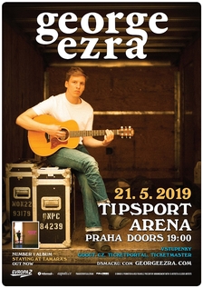 Po vyprodaném Foru Karlín oznámil George Ezra květnový koncert v Tipsport Aréně