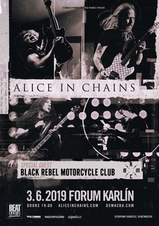 Alice In Chains spolu s Black Rebel Motorcycle Club zamíří do Prahy