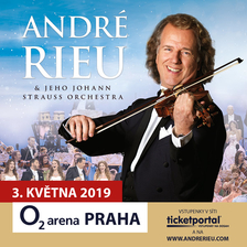 André Rieu in Prague 2019 - with his Johann Strauss Orchestra v O2 arena Praha
