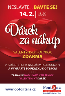 Valentýn 14.2. neslavte… Bavte se! v OC Fontána Karlovy Vary