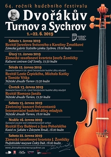 64. ročník hudebního festivalu Dvořákův Turnov a Sychrov