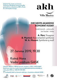 Orchestr Akademie komorní hudby v Kutné Hoře
