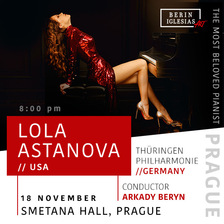 LOLA ASTANOVA/Thüringen Philharmonie (Germany)/Conductor Arkady Beryn