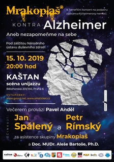 Benefiční koncert Mrakoplaš kontra Alzheimer 2019