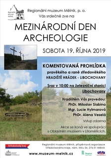 Mezinárodní den archeologie - hradiště Libochovany