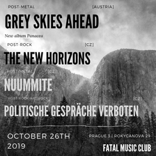 Grey Skies Ahead ☆ The New Horizons + support