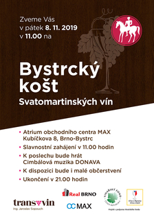 Bystrcký košt Svatomartinských vín