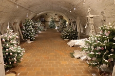 Výstava vánočních ozdob v Zámeckém sklepení v Litomyšli