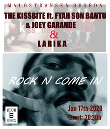 The KissBite ft. Fyah Son Bantu & Joey Garande + Larika v Besedě