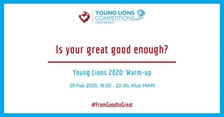 Is your great good enough? Young Lions 2020: Warm-up