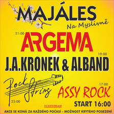 MAJÁLES NA MYSLIVNĚ/ARGEMA , J.A.KRONEK & ALBAND/ROCK STRING, ASSY ROCK
