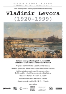 Výstava Vladimír Levora (1920 - 1999) - Galerie U Bílého jednorožce v Klatovech