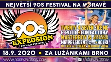 90s Explosion Brno 2020: největší 90s festival ve střední Evropě