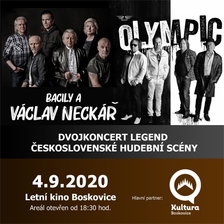 OLYMPIC a Václav Neckář - dvojkoncert legend