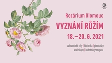 Vyznání růžím 2021 - Výstaviště Flora Olomouc