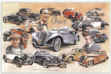 Expozice historických automobilů AERO