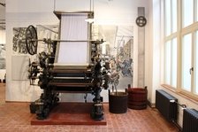 Expozice textilního tisku