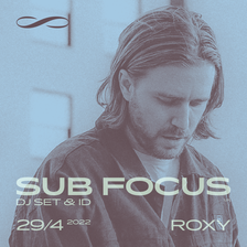 Sub Focus [UK] se chystá opět vyprodat ROXY!